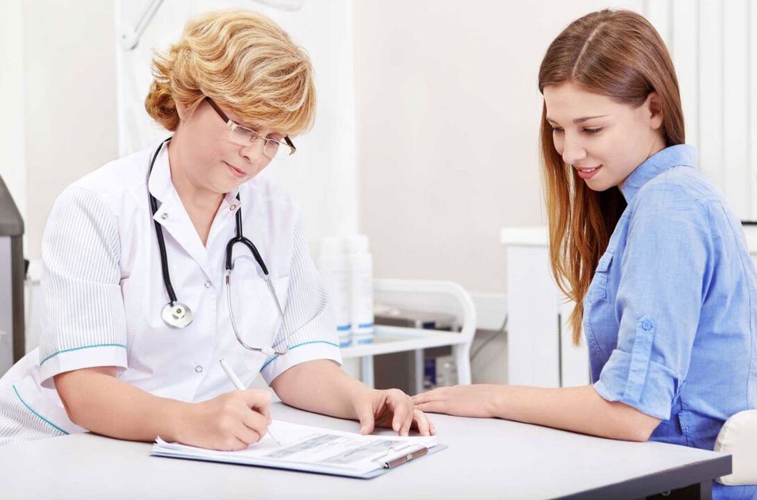 To diagnose cystitis, the doctor will prescribe diagnostic tests to the woman.